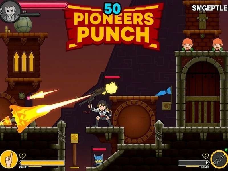 Pioneers Punch Gameplay Screenshot